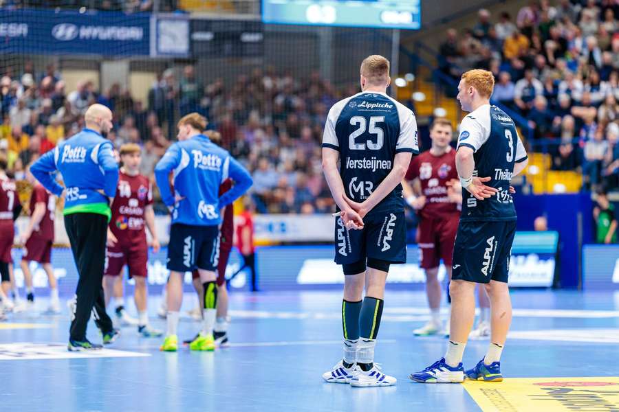 Spieler von Lemgo und Potsdam entschieden sich, das Spiel nicht fortzusetzen