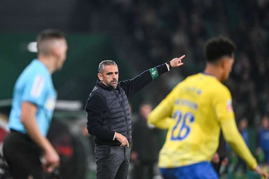 Rui Borges, treinador do Sporting