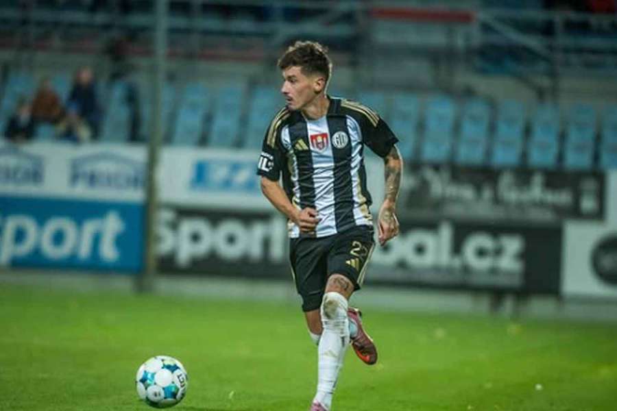 Záložník Českých Budějovic Antonín Vaníček