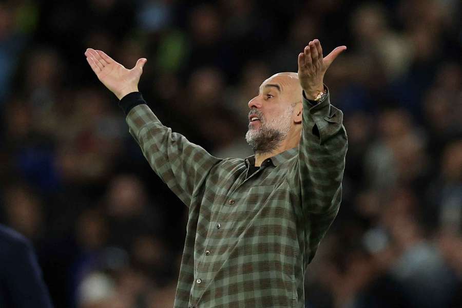 Man City boss Guardiola frustrated with Real Madrid defeat: 11 vs 11 would've been different Man City boss Guardiola frustrated with Real Madrid defeat: 11 vs 11 would've been different