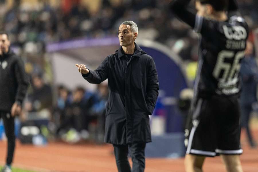 Carlos Vicens, treinador do SC Braga