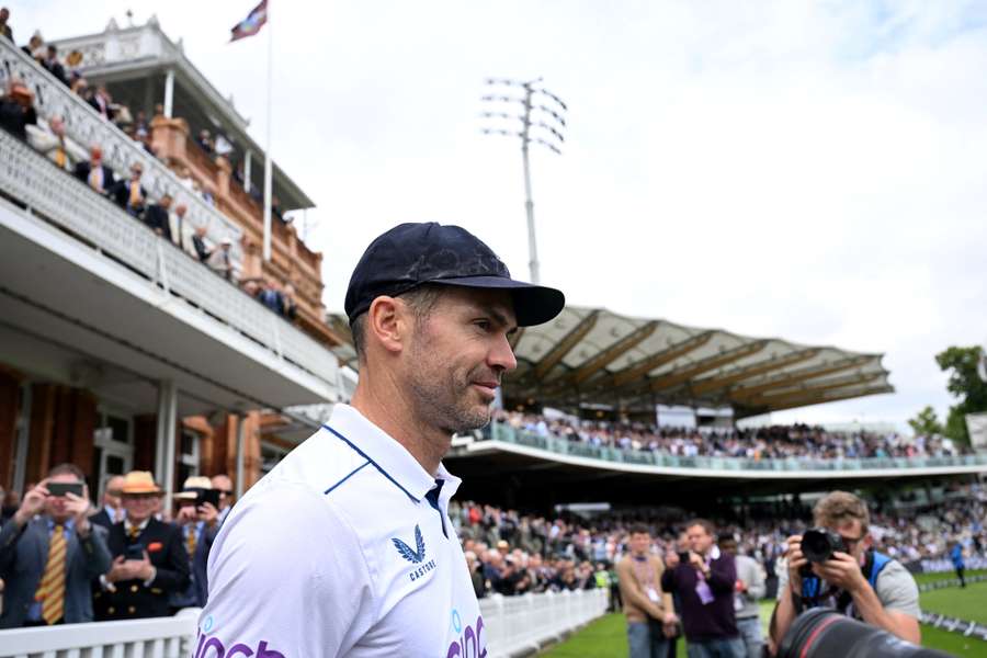 Anderson has played his final Test match