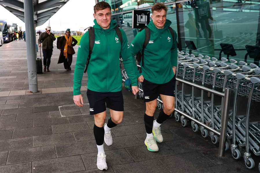 Garry Ringrose and Josh van der Flier may well face the world champions in Dublin this weekend Garry Ringrose and Josh van der Flier may well face the world champions in Dublin this weekend