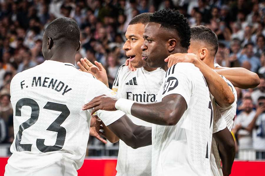 Mendy, Mbappé Vinicius y Ceballos