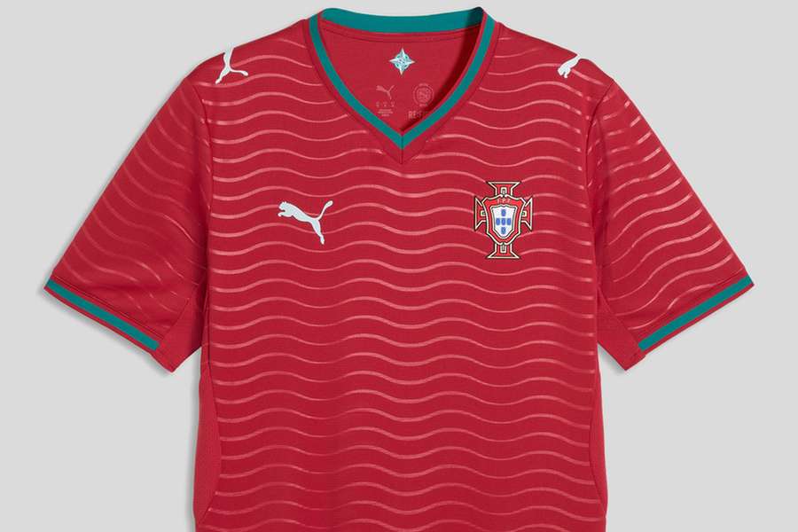 A camisola oficial de Portugal