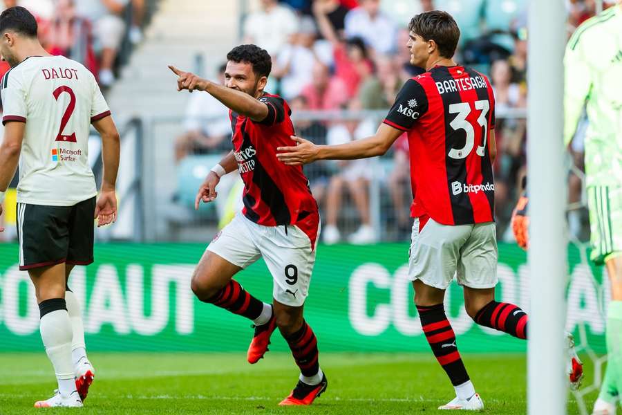 Gonçalo Ramos marcou o terceiro golo do AC Milan