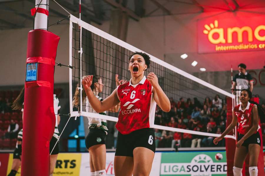 SC Braga venceu Sporting na AMCO Arena