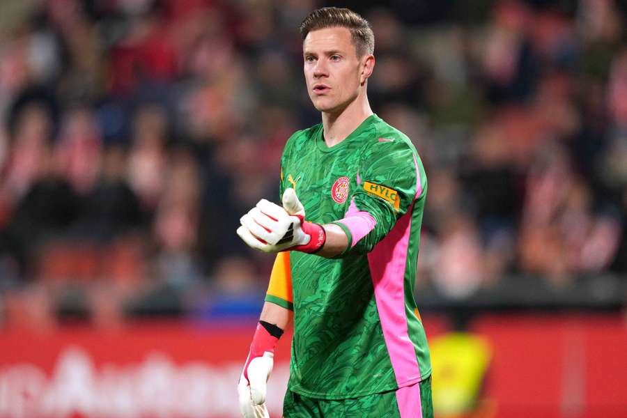 Marc-Andre ter Stegen is currently on loan at Girona from Barcelona