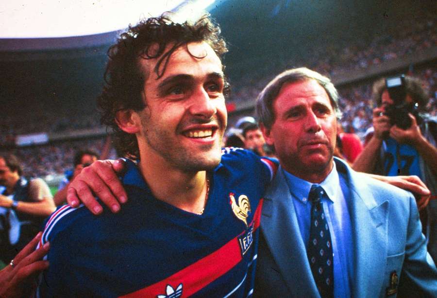 A França de Michel Platini ficou fora da Euro 1988