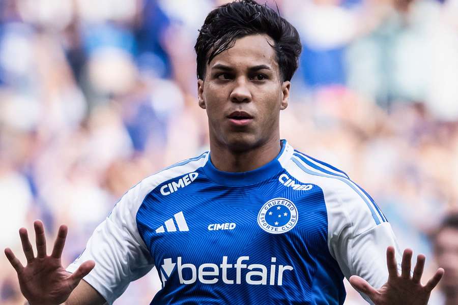Cruzeiro quer 50 milhões de euros para liberar Kaio Jorge