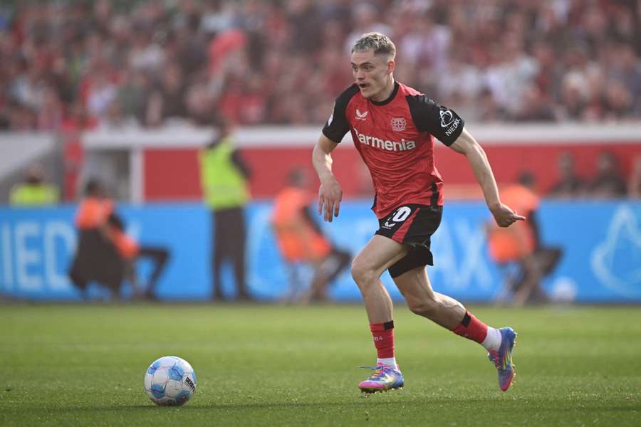 Florian Wirtz feierte in der zweiten Halbzeit sein Comeback für Bayer.