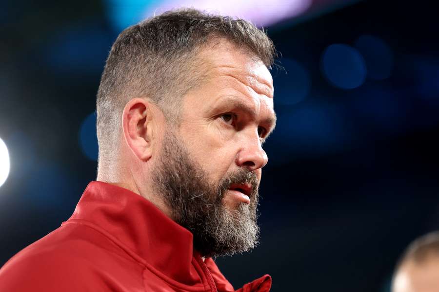 British and Irish Lions head coach Andy Farrell