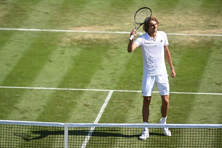 Zverev has been in fine form so far at Wimbledon but he faces his toughest test so far against Berrettini on Saturday. 