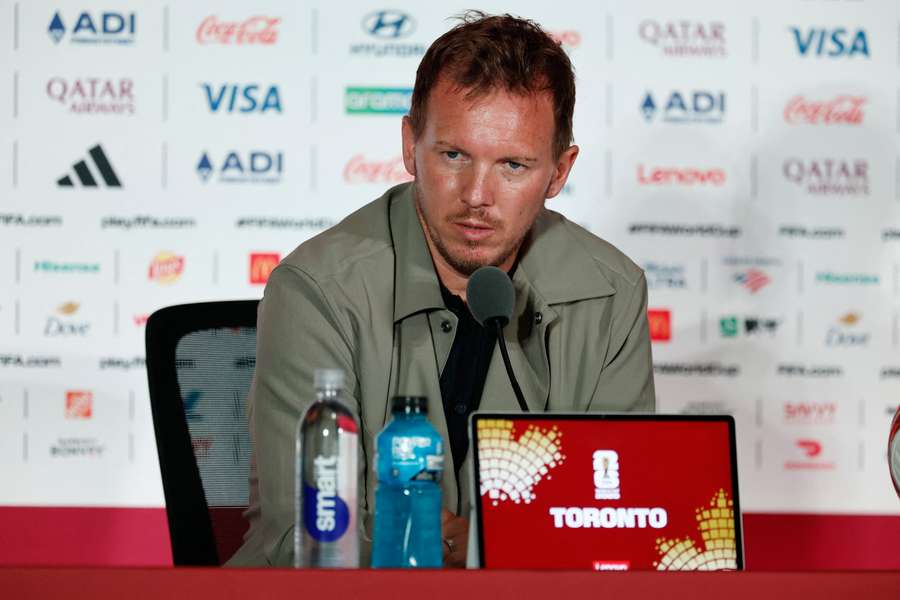 Germany coach Julian Nagelsmann