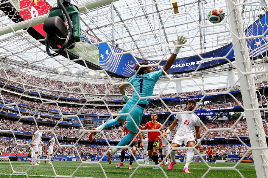Alireza Beiranvand brachte im Tor der Iraner die belgischen Stürmer zur Verzweiflung. Alireza Beiranvand brachte im Tor der Iraner die belgischen Stürmer zur Verzweiflung.