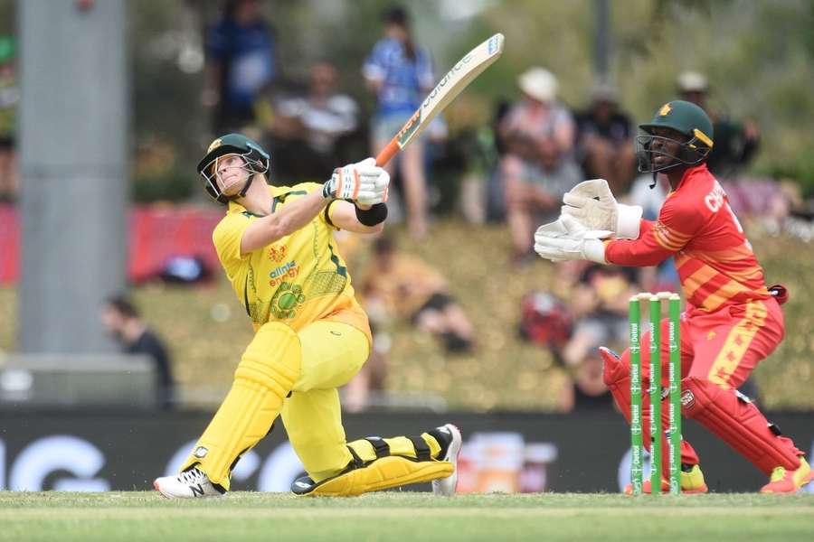 Steve Smith made 48 not out in Australia's comfortable run chase