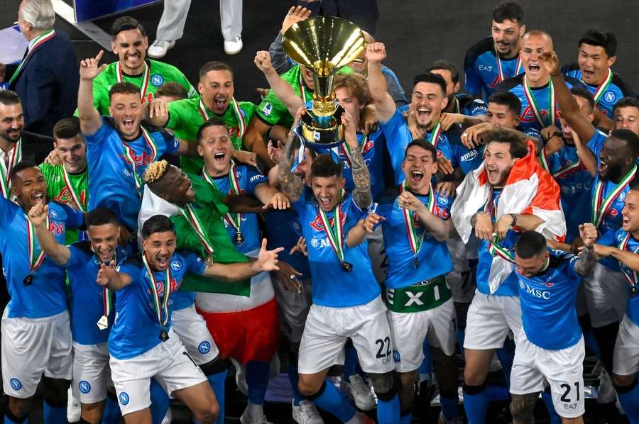 Neapol získal v TOP 5 najlepších ligách najvyšší počet bodov.