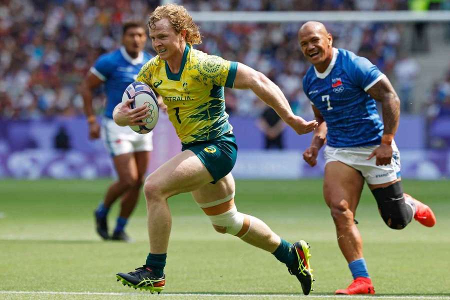 Australia squeeze past Samoa in rugby sevens opener