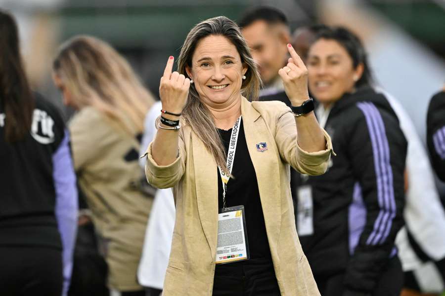 Tatiele Silveira celebra la última victoria de Colo Colo