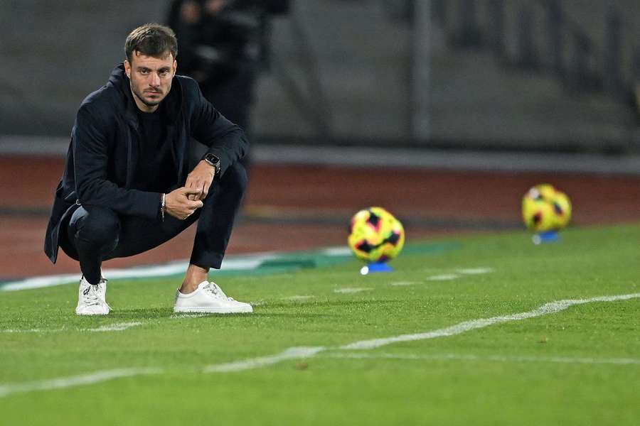 Martín Anselmi chegou este sábado ao Porto