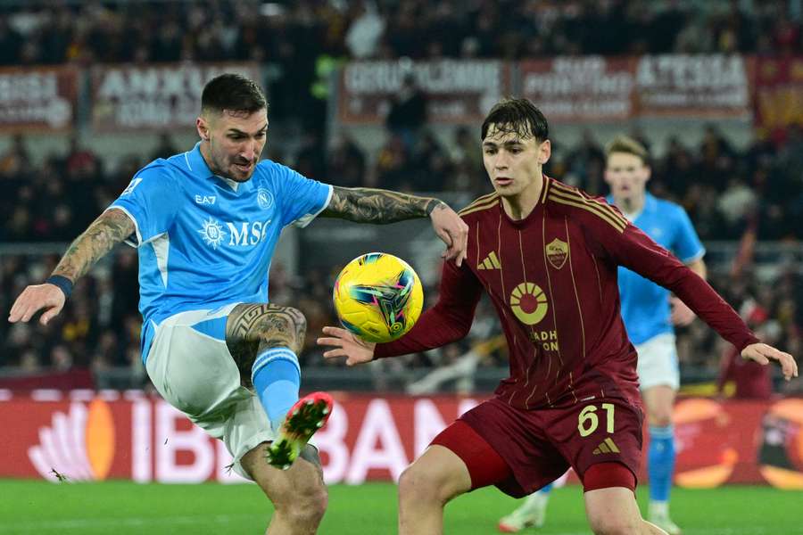 Napoli tropeçou na Roma fora de casa
