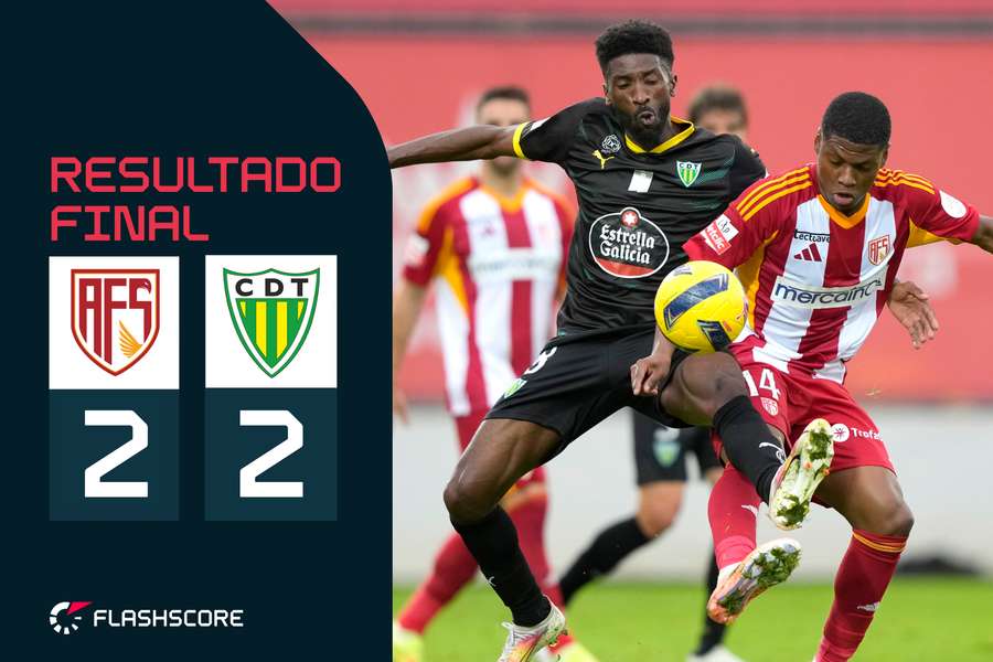 Tondela impede primeira vitória do AFS
