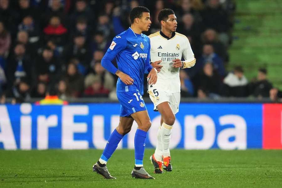 Mason Greenwood og Jude Bellingham har begge spillet fremtrædende roller for henholdsvis Getafe og Real Madrid i denne sæson.