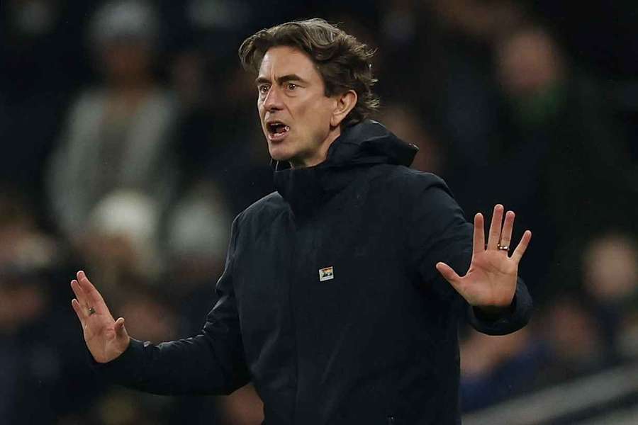 Thomas Frank is under increasing pressure at Tottenham