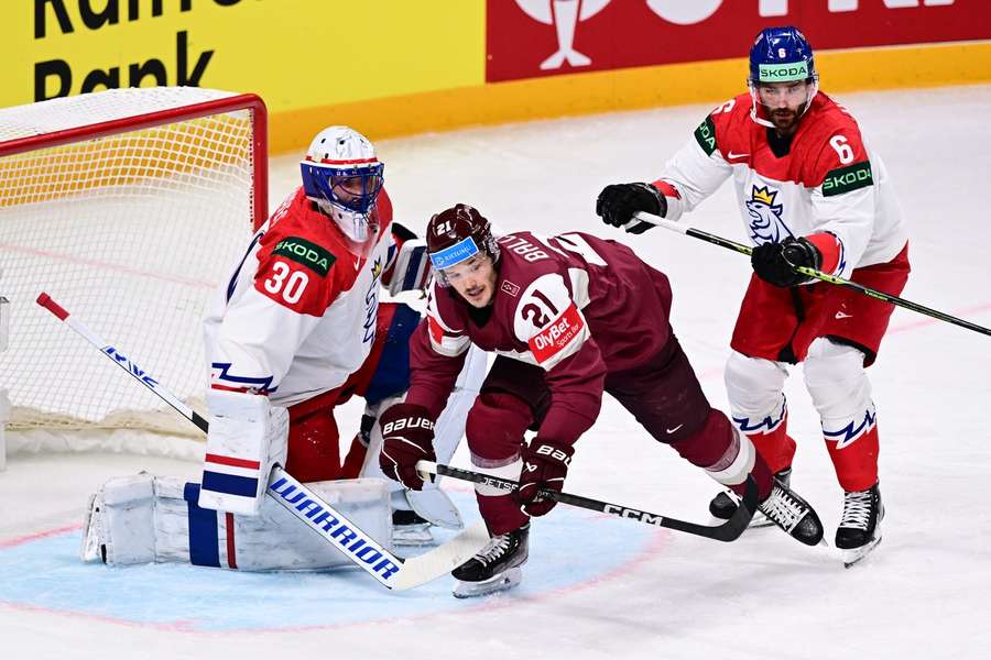 Rent teoretisk kan Tjekkiet møde Letland igen i kvartfinalen.