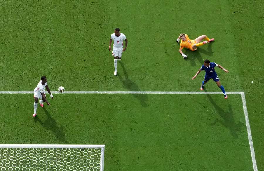 L'occasione di Mbappé L'occasione di Mbappé