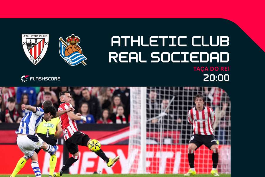 Athletic e Real Sociedad voltam a defrontar-se