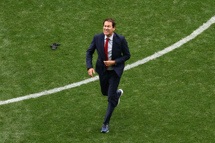 Rudi Garcia mercredi soir. Rudi Garcia mercredi soir.