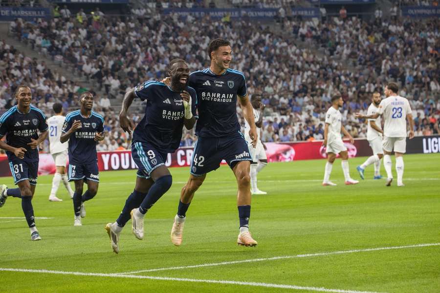 Lassine Sinayoko scored a hat-trick as Paris FC secured a 3-2 victory over Marseille on Sunday Lassine Sinayoko scored a hat-trick as Paris FC secured a 3-2 victory over Marseille on Sunday