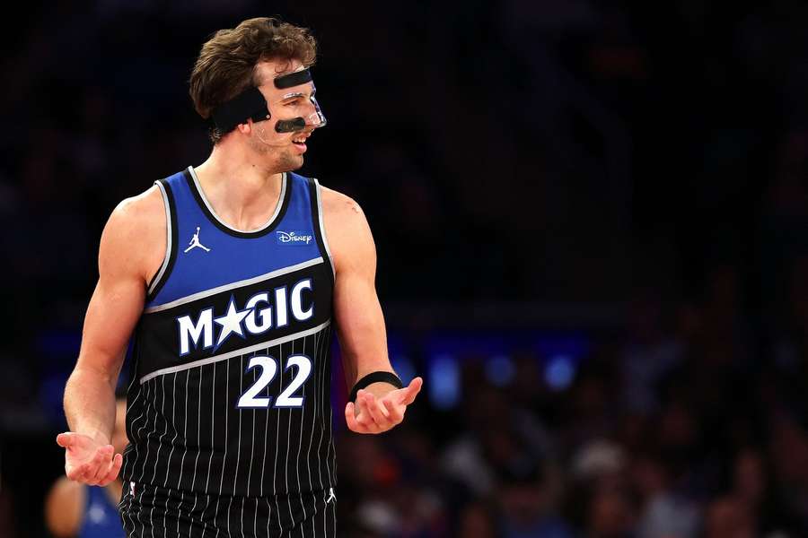 Wagner trug gegen Portland einen speziellen Gesichtsschutz