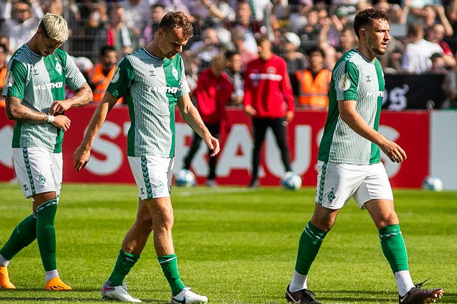 O Werder Bremen caiu contra o Viktoria Koln