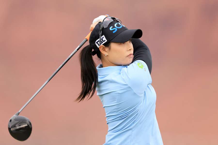 Ariya in action at the LPGA Black Desert Championship
