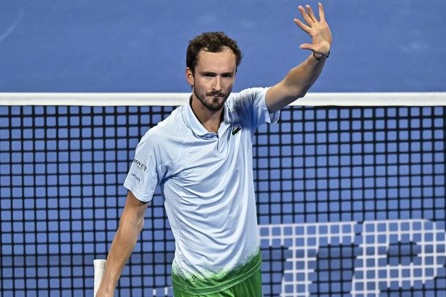 Daniil Medveděv suverénně vyzrál na obávaný servis soupeře.