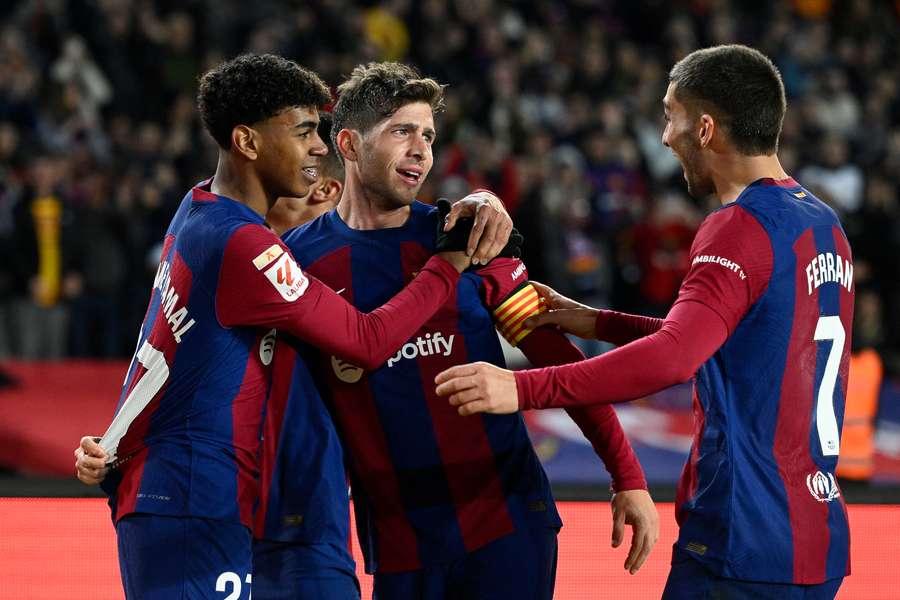 Sergi Roberto was de grote man bij Barcelona