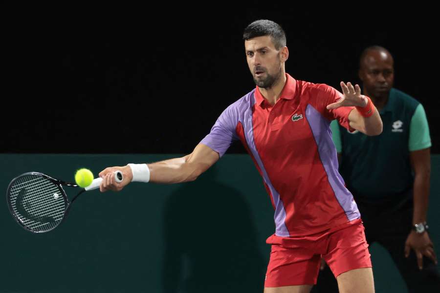Djokovic, la Paris