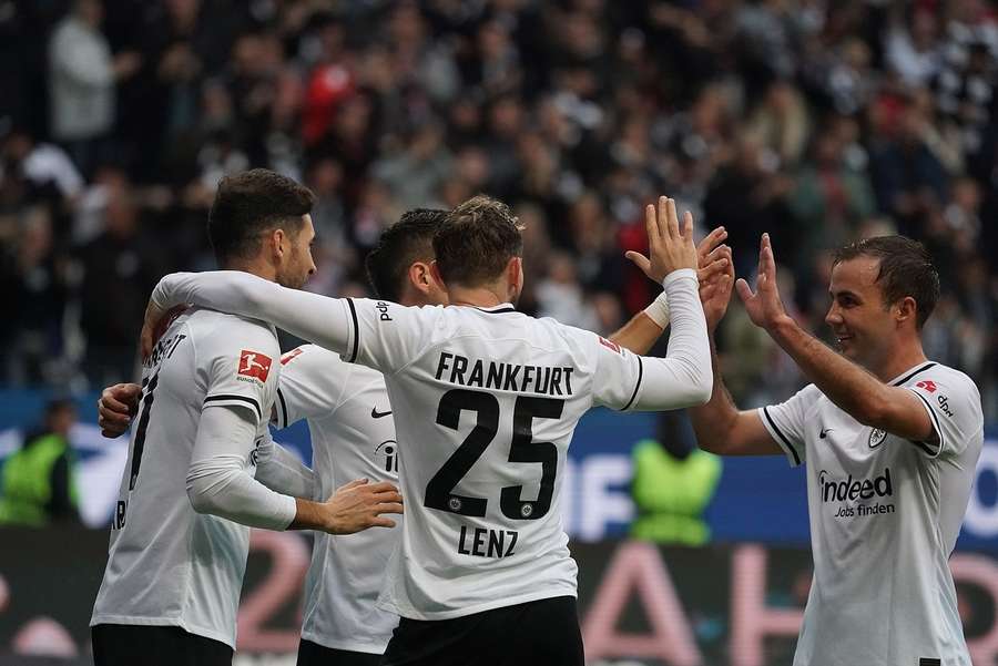 Frankfurt rozdrvil Leverkusen a posunul sa do TOP 4.