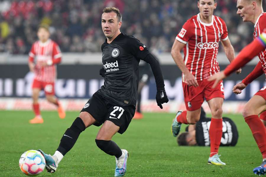 Mario Götze im Bundesliga-Spiel gegen Freiburg