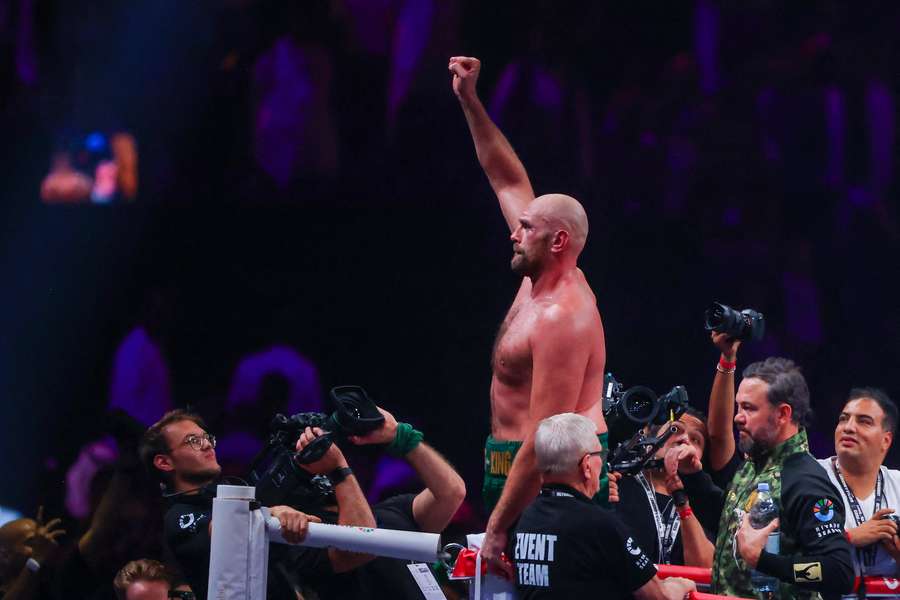 Tyson Fury hat erfolgreich zugeschlagen.