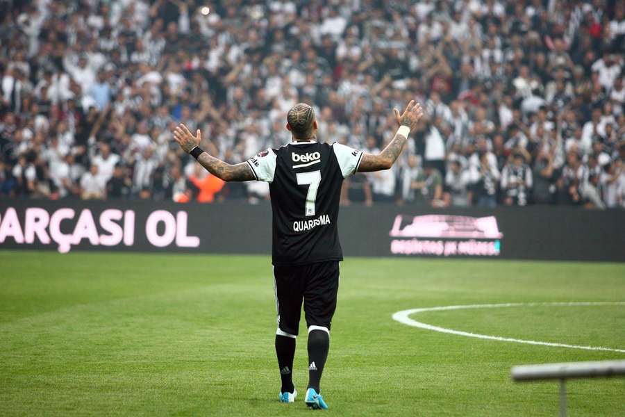 Quaresma soma mais de 200 jogos pelo Besiktas