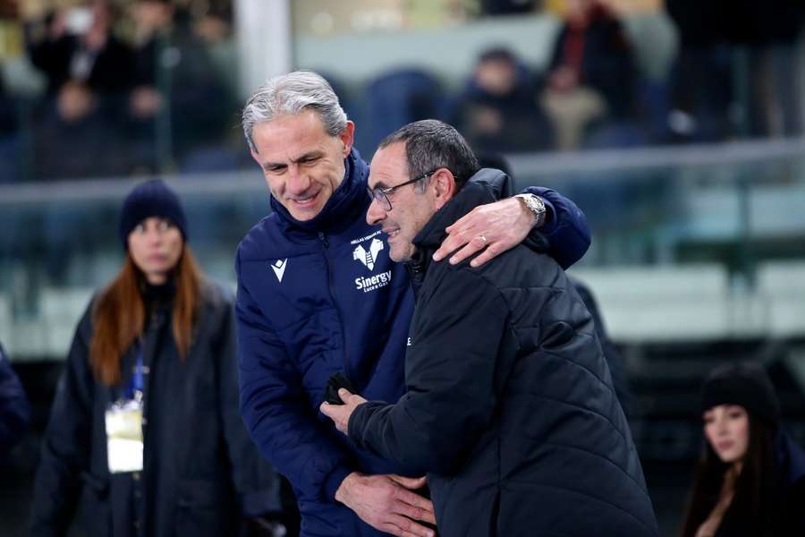 Marco Zaffaroni e Maurizio Sarri