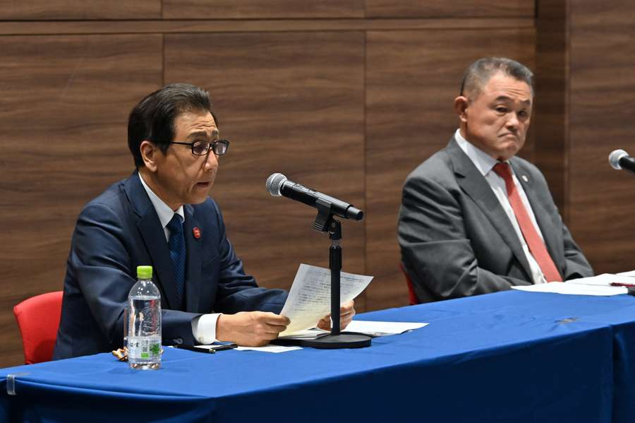 Katsuhiro Akimoto à Tokyo ce mercredi.