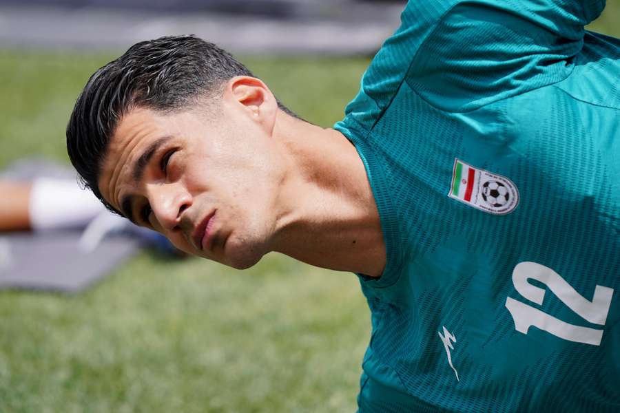 Payam Niazmand im iranischen Teamtraining Payam Niazmand im iranischen Teamtraining