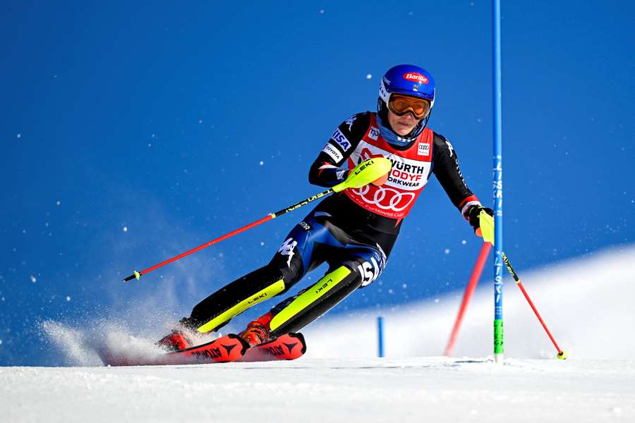 Shiffrin had been absent since injuring her knee in a downhill last January