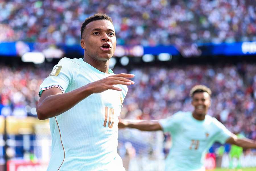 Mbappé po vstřelené brance