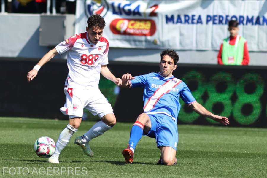 Dinamo, ținută în șah de Gloria Buzău, în primul meci din play-off-ul Ligii a II-a