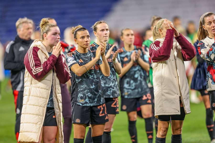 Die Spielerinnen waren enttäuscht nach dem Ausscheiden.